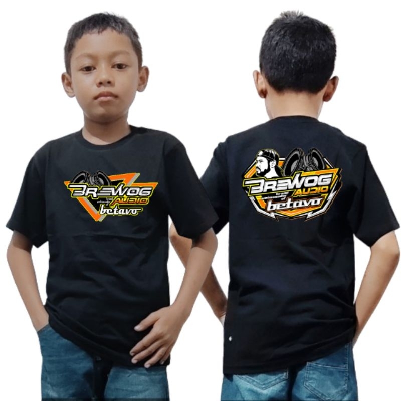 Kaos Anak-Anak Brewog Audio Betavo