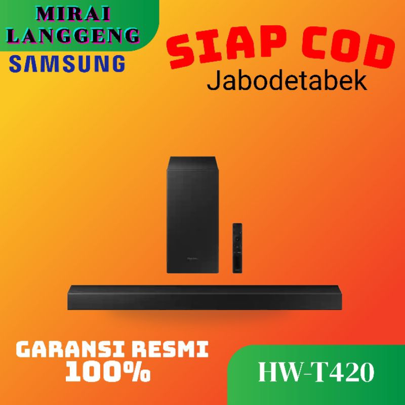 SAMSUNG HW-T420 / HWT420 /  HW T420SOUNDBAR 2.1 chanel