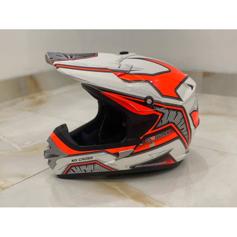 Helm Cross Trill Cargloss MX Cross MXC