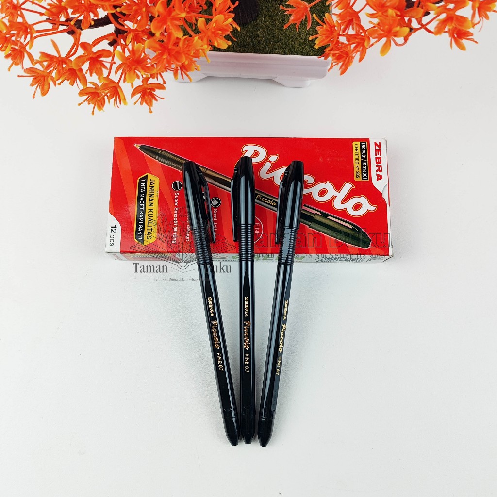 

Pulpen Picolo Zebra Pena Ballpoint 0.7 Satuan