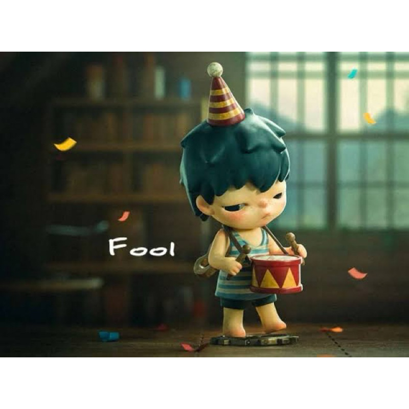 Pop Mart Hirono Mime Series Blind Box Mini Figure - Fool