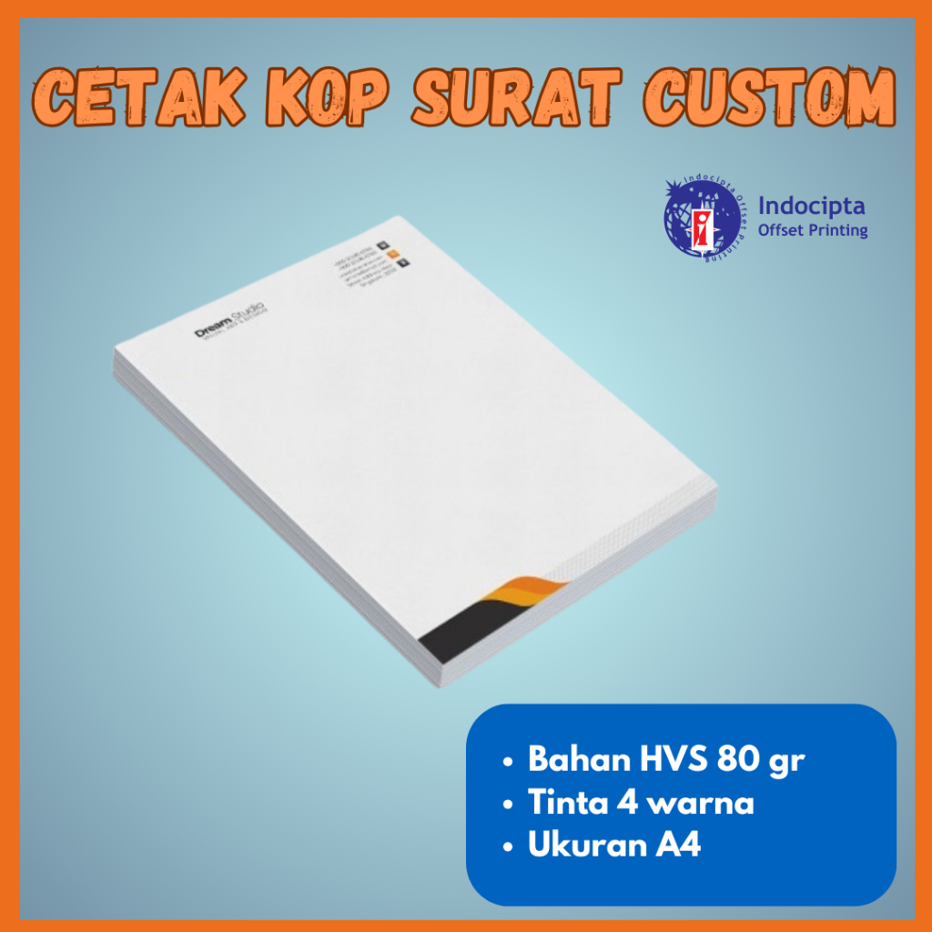 

Kop Surat Ukuran A4- FREE DESIGN!