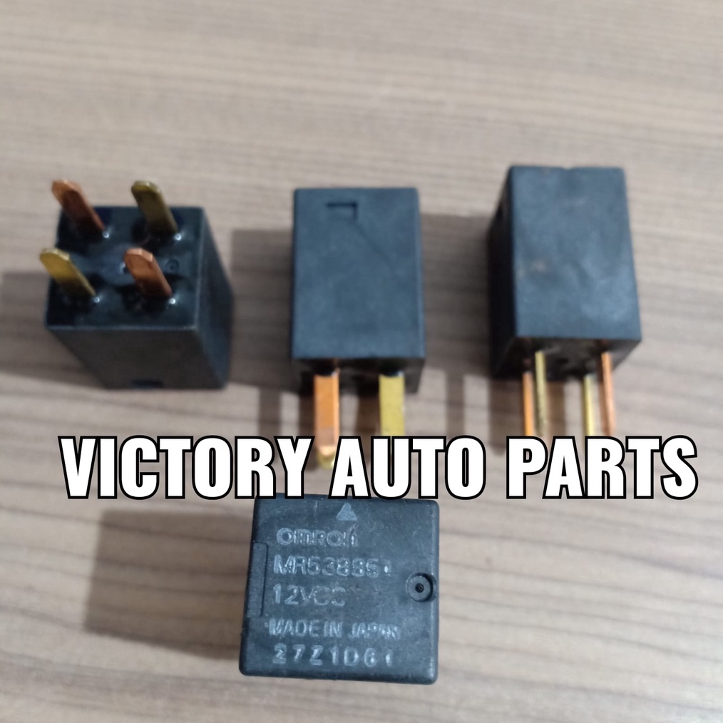 Relay omron micro fuel pump horn for mitsubishi proton kaki 4 Mr 538851 12v ori copotan KODE Y6X5