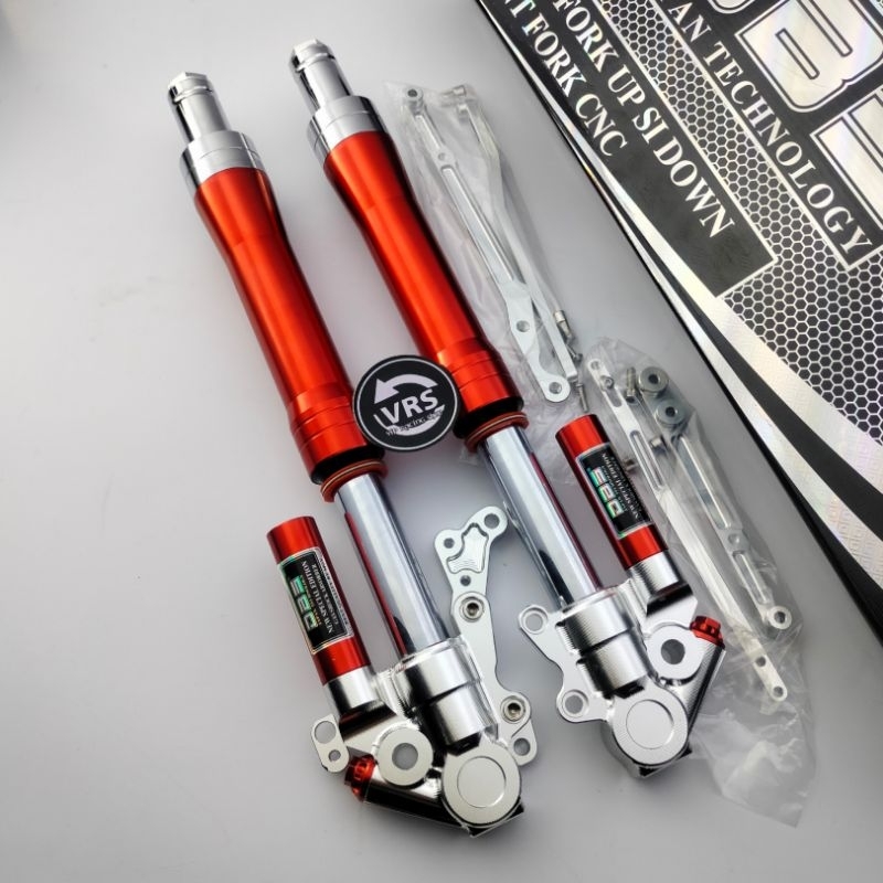 shock depan upside-down PCX 160 dan VARIO 160 DBS 708 New edition shockbreaker depan komplit tinggal