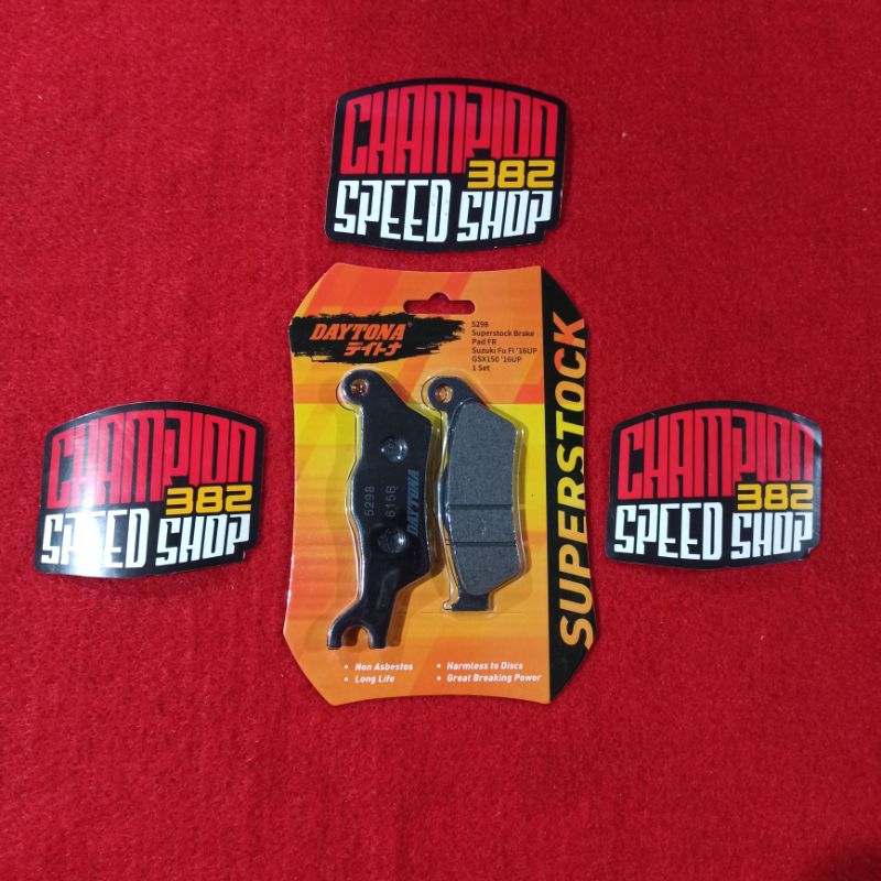 Kampas Rem Depan Daytona SuperStock GSX-150R GSX-150S GSX 150R GSX 150S GSX 150 R S GSX150 GSX R S 1