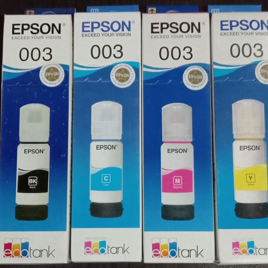 TINTA PRINTER EPSON 003 ORIGINAL TERBARU