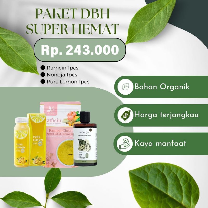 Paket Diet Super Hemat [HERBALOV] - Diet Bahagia Herbalov