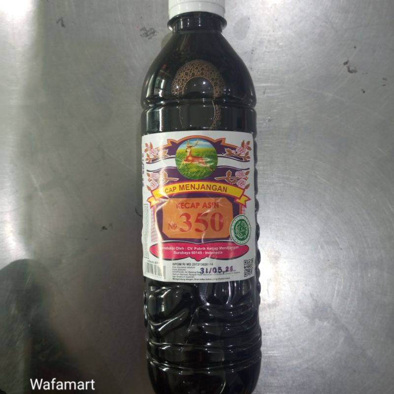 

Kecap asin menjangan 350