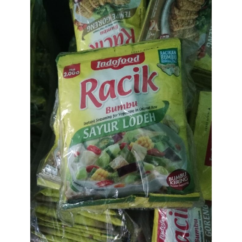 

(10 sst) Bumbu RACIK Sayur LODEH isi 10 sst