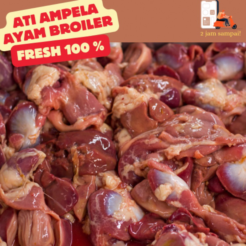 

Hati Ati Ampela Ayam Fresh Jeroan Fresh 500 gram KIRIM INSTAN BANDUNG