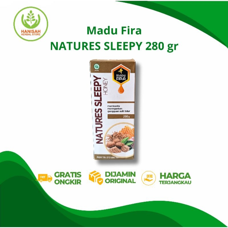 

Madu Fira Madu Nature Sleepy 280 gr Original