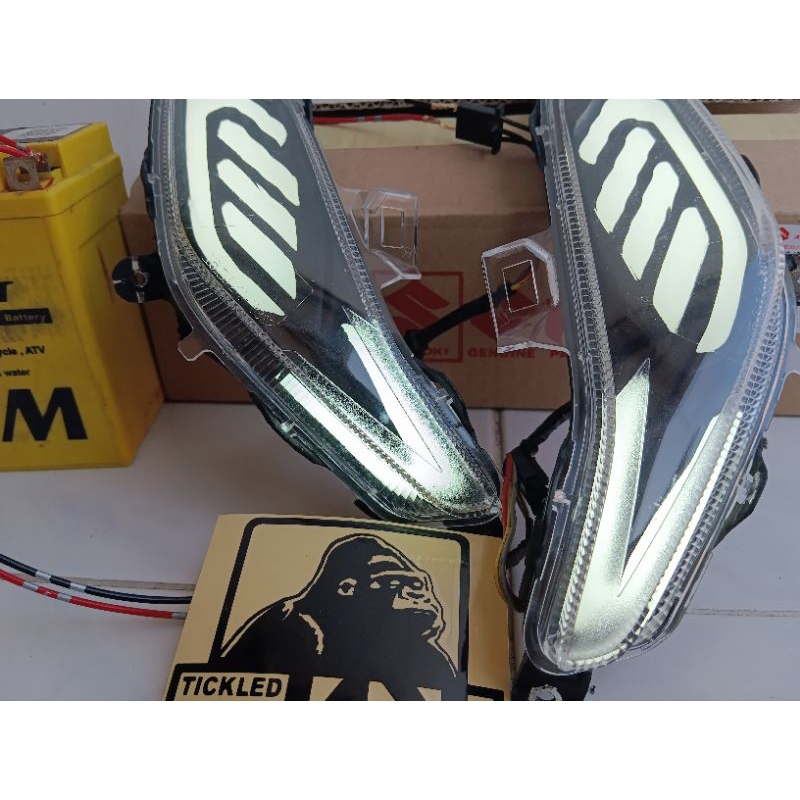 Sein plasma drl lazy custom suzuki Address