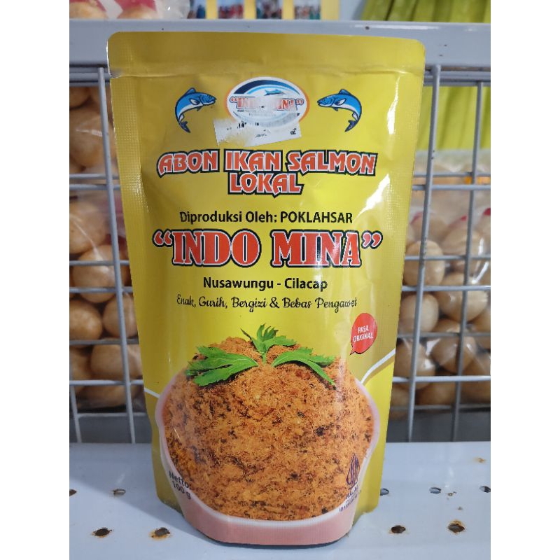 

ABON IKAN SALMON LOKAL 100 gram