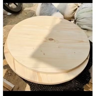 papan bulat/kayu bulat diameter 50cm/