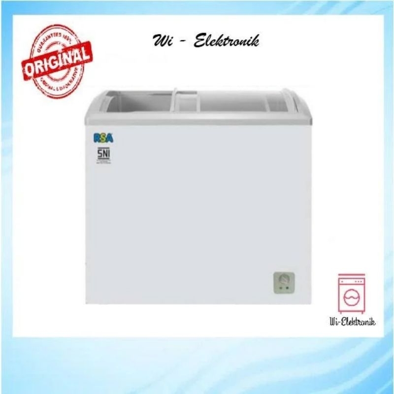 Chest Freezer Sliding Curve 300 Liter RSA SD 313 Chest Freezer Sliding Curve 300Liter RSA SD 313 Sli