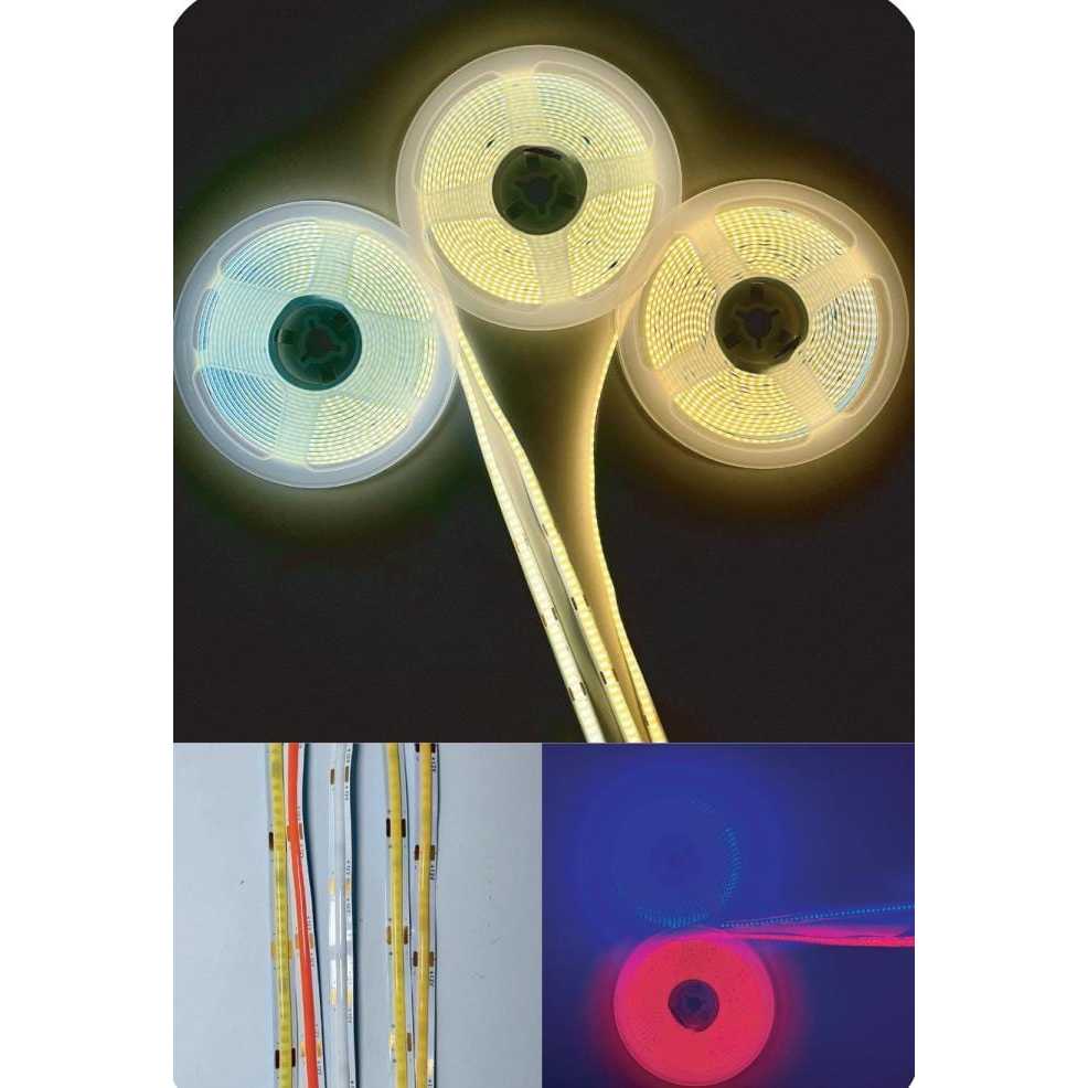 LAMPU STRIP LED 12VOLT COB LAMPU LED STRIP LED MATA COB