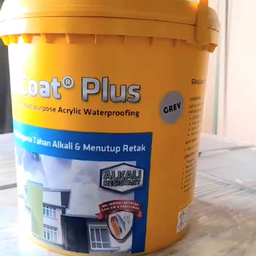 cat dinding sikacoat sika coat 4 kg waterproof waterproofing akrilik