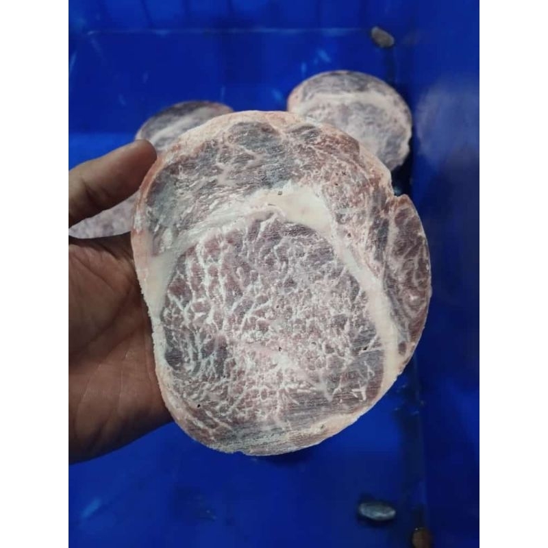 

Hokube Ribeye Meltique Wagyu 200gr - sapi meltik