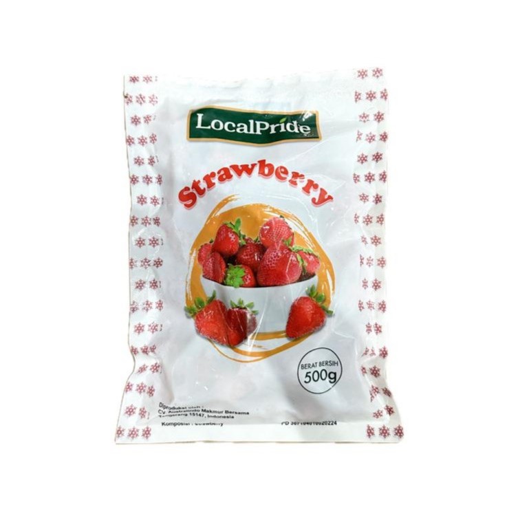 

Frozen Local Pride Strawberries 500g