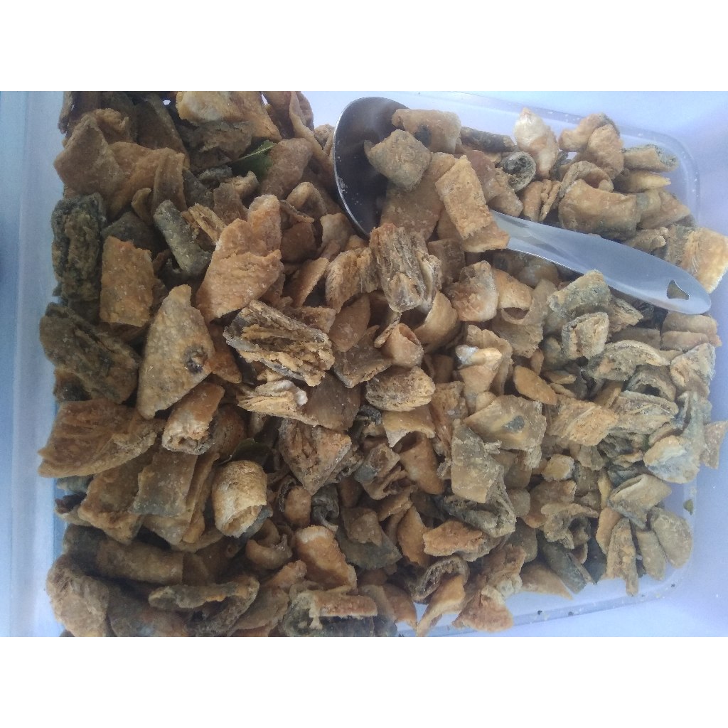

Keripik kulit ikan 100 gram bisa bayar ditempat