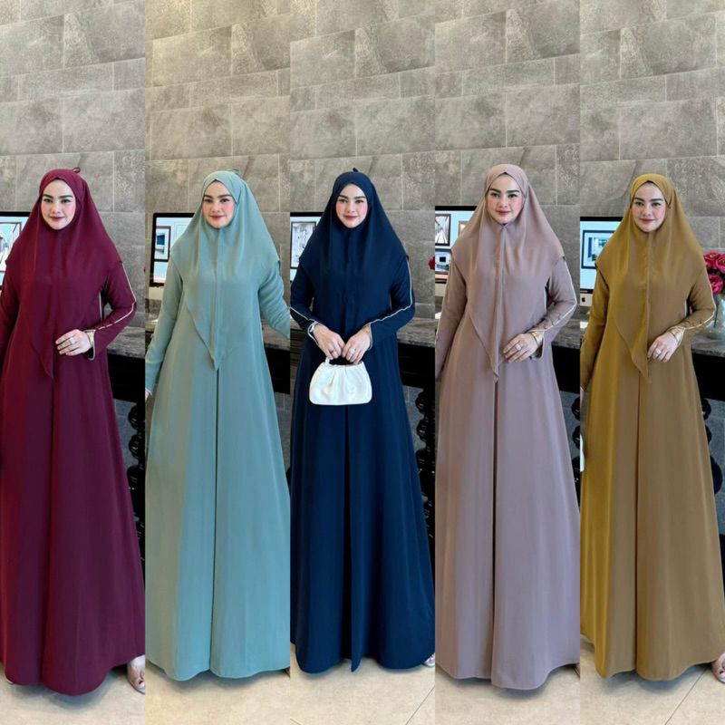 ALARA DRESS SET HIJAB BY RESTU MANDEH