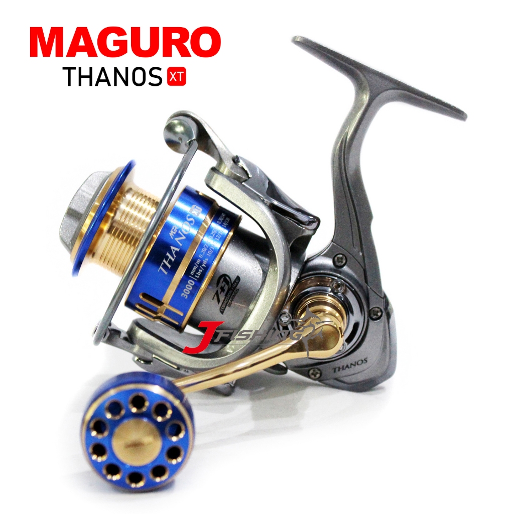 Reel MAGURO THANOS XT | Power Handle | Kolam Sungai Danau Muara Laut | 1000 2000 3000 4000 5000 6000