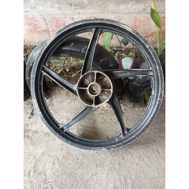 pelek velg resing honda supra x 125 blade new original copotan motor