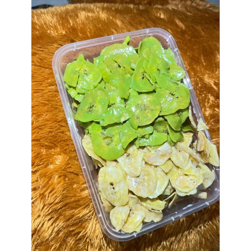 

Keripik Pisang Coklat Lumer Tiramisu X Matcha 180gr