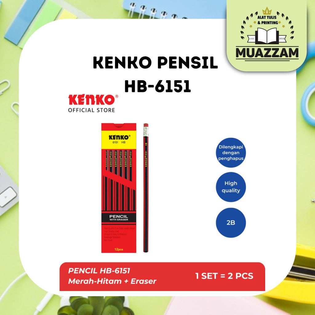 

Kenko PENSIL HB-6152 / HB-6151 (random)