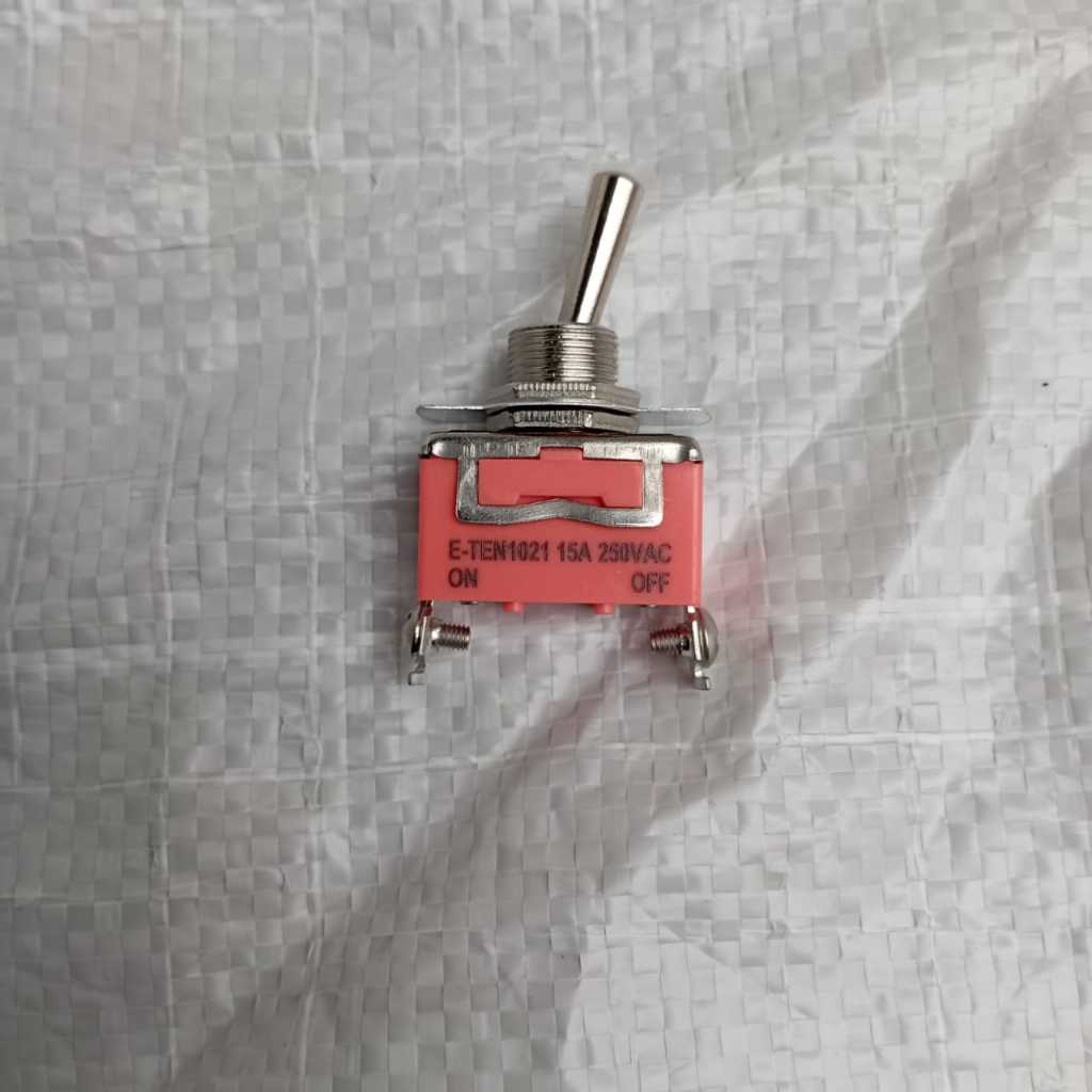 Toggle Switch besi 2 Pin On Off / On Off On Saklar Togle Kaki 3 15A ON OFF 2 Kaki Motor Mobil toggle