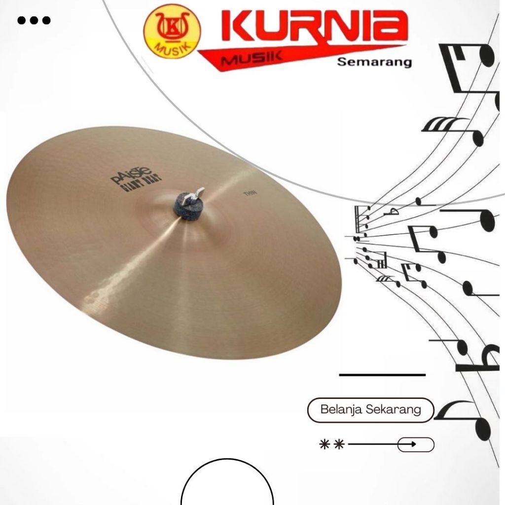 Cymbal Paiste Giant Beat Thin 18" - Cymbal Drum