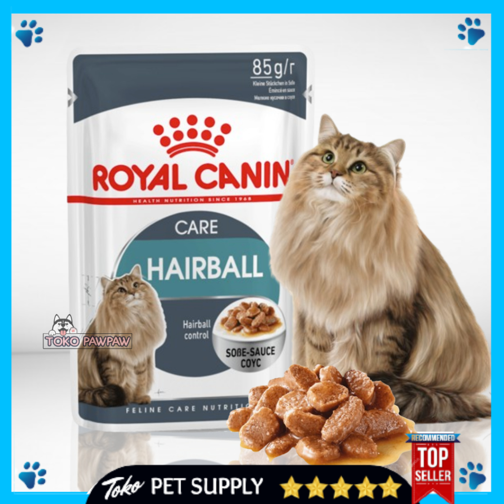 ROYAL CANIN WET HAIRBALL CARE 85G Makanan Basah Kucing Hairball Care Pakan Kucing Royal Canin Wet Ca