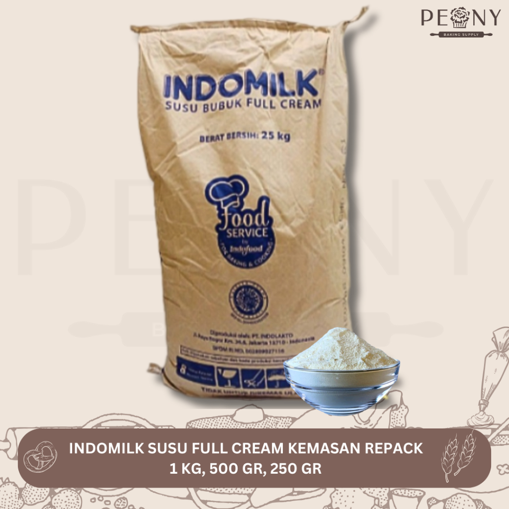

INDOMILK SUSU BUBUK FULL CREAM UNTUK ADONAN KEMASAN ECER / SUSU BUBUK UNTUK KUE / SUSU BUBUK FULL CREAM CURAH