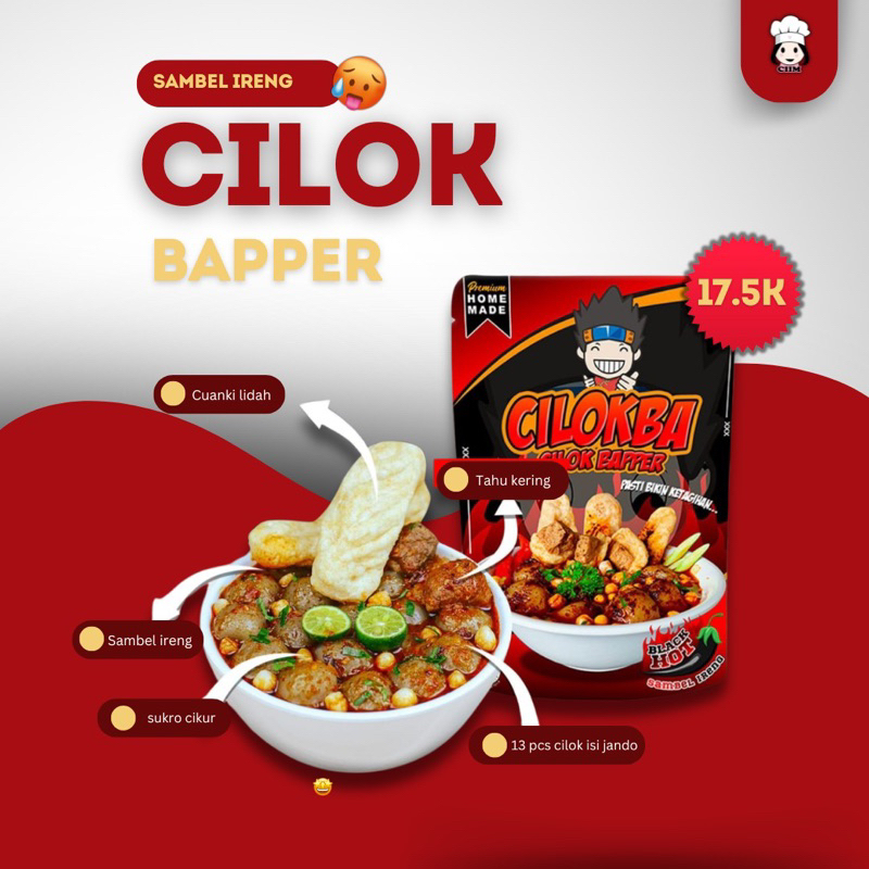 

Cilok Bapper Sambel Ireng