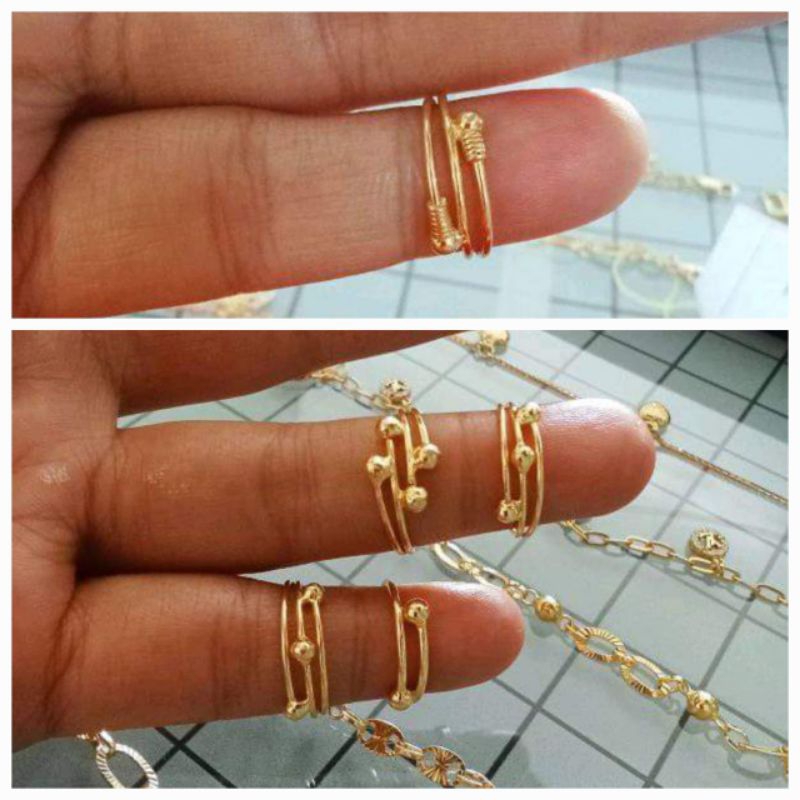 Cincin Emas Muda/ Cincin Wanita Emas Muda