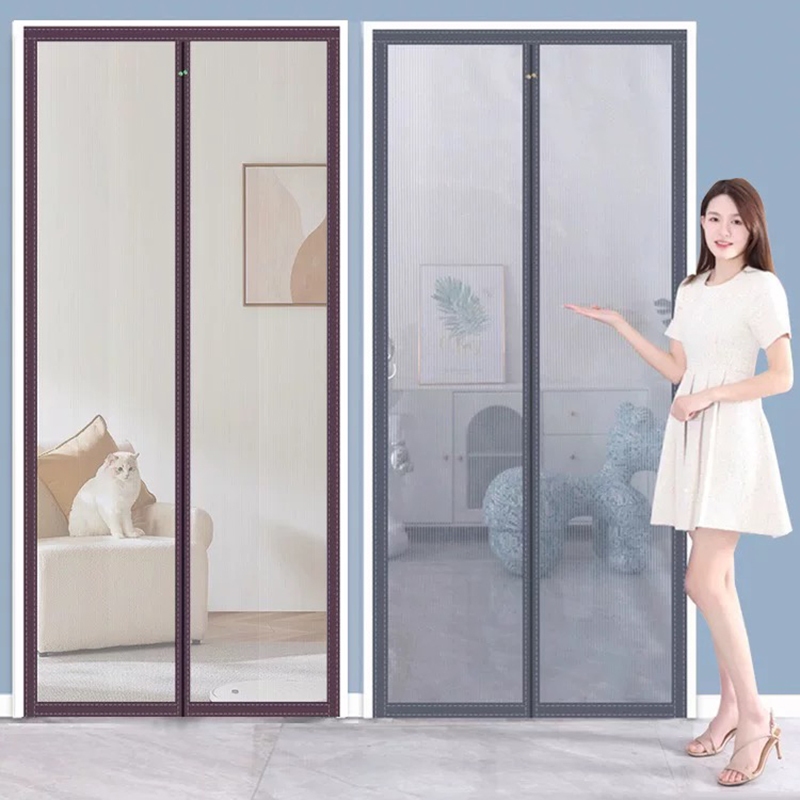 Tirai anti nyamuk PVC Tirai Magnet Elegan bahan plastik PVC 90x210cm/ 100x210cmTirai Pintu kamar Tir