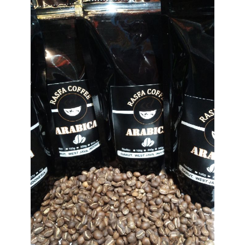 

BIJI KOPI ARABICA 100 gram / ASLI GARUT/RASFA COFFEE SARIMUKTI PASIRWANGI