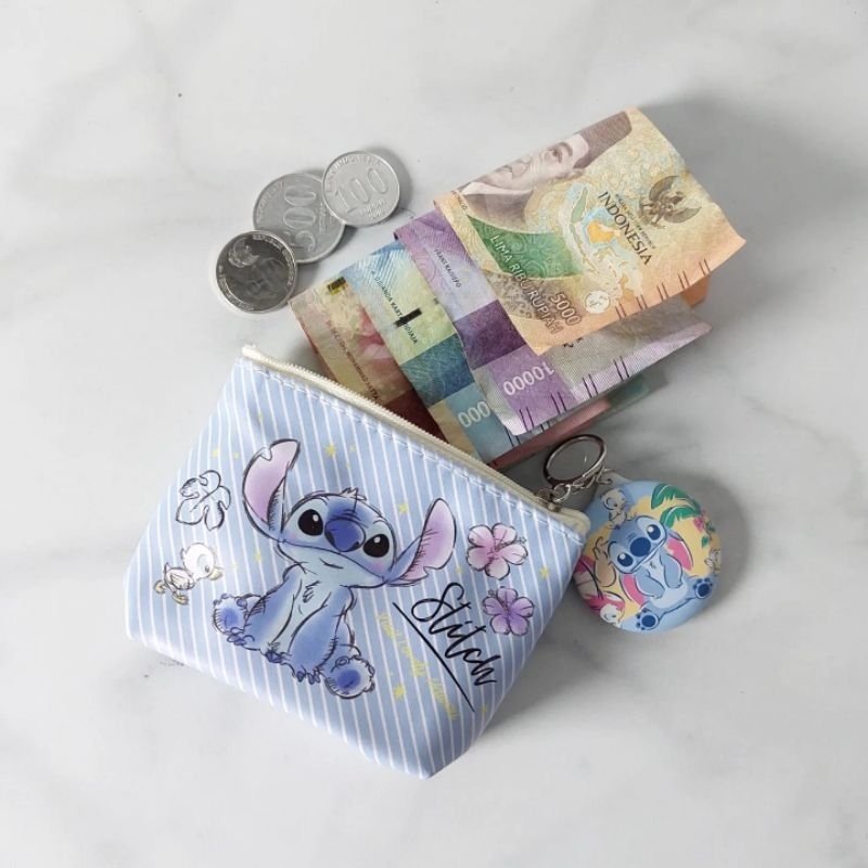 Dompet Lilo Stitch, Pouch Koin Stitch
