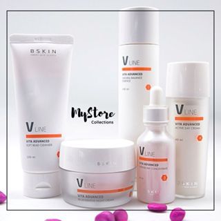 Terlaris V LINE - Vita Advanced BSKIN HDI Original 100% - Skincare Wajah Korea - Serum Vit C