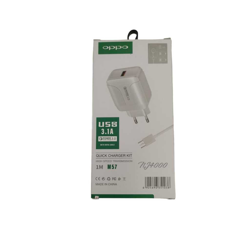 KEPALA KABEL CHARGER OPPO VIVO USB TYPE-C 1M M57 TC BRANDED JY 008 TYPE C