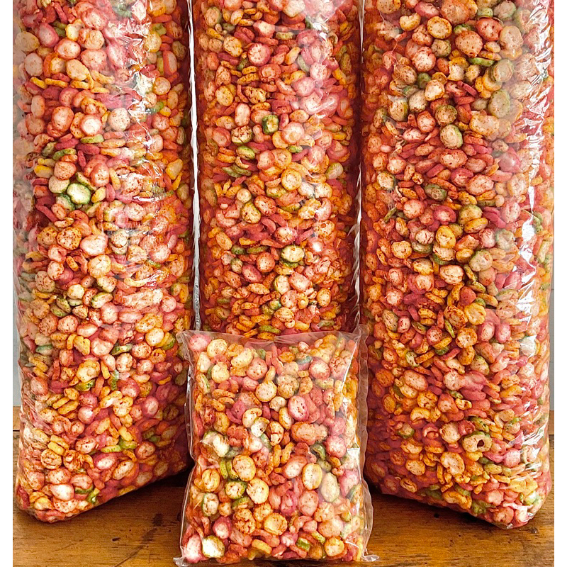 

(250 GRAM) KERUPUK KANCING PEDAS / KERUPUK VIRAL / KERUPUK KEKINIAN