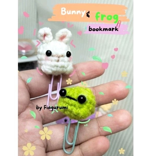 

Penanda buku kelinci || penanda buku katak || crochet bookmarks || amigurumi bookmarks || kelinci amigurumi|| katak amigurumi || pembatas buku