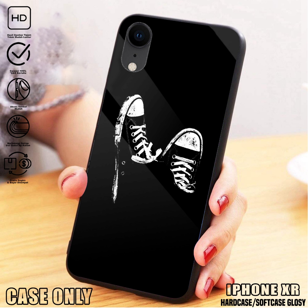 Case IPHONE XR  - Casing IPHONE XR [ HITAM ] Silikon IPHONE XR  - Kesing Hp - Casing Hp  - Case Hp -