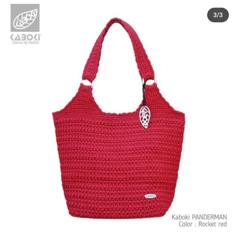 Tas Rajut Kaboki PANDERMAN