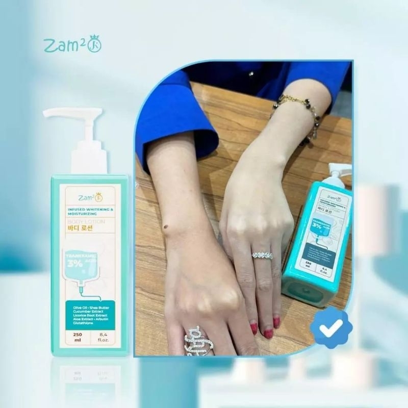 INFUS WHITENING ZAMZAMJK ORIGINAL 100% Lotion Zamzm Whitening