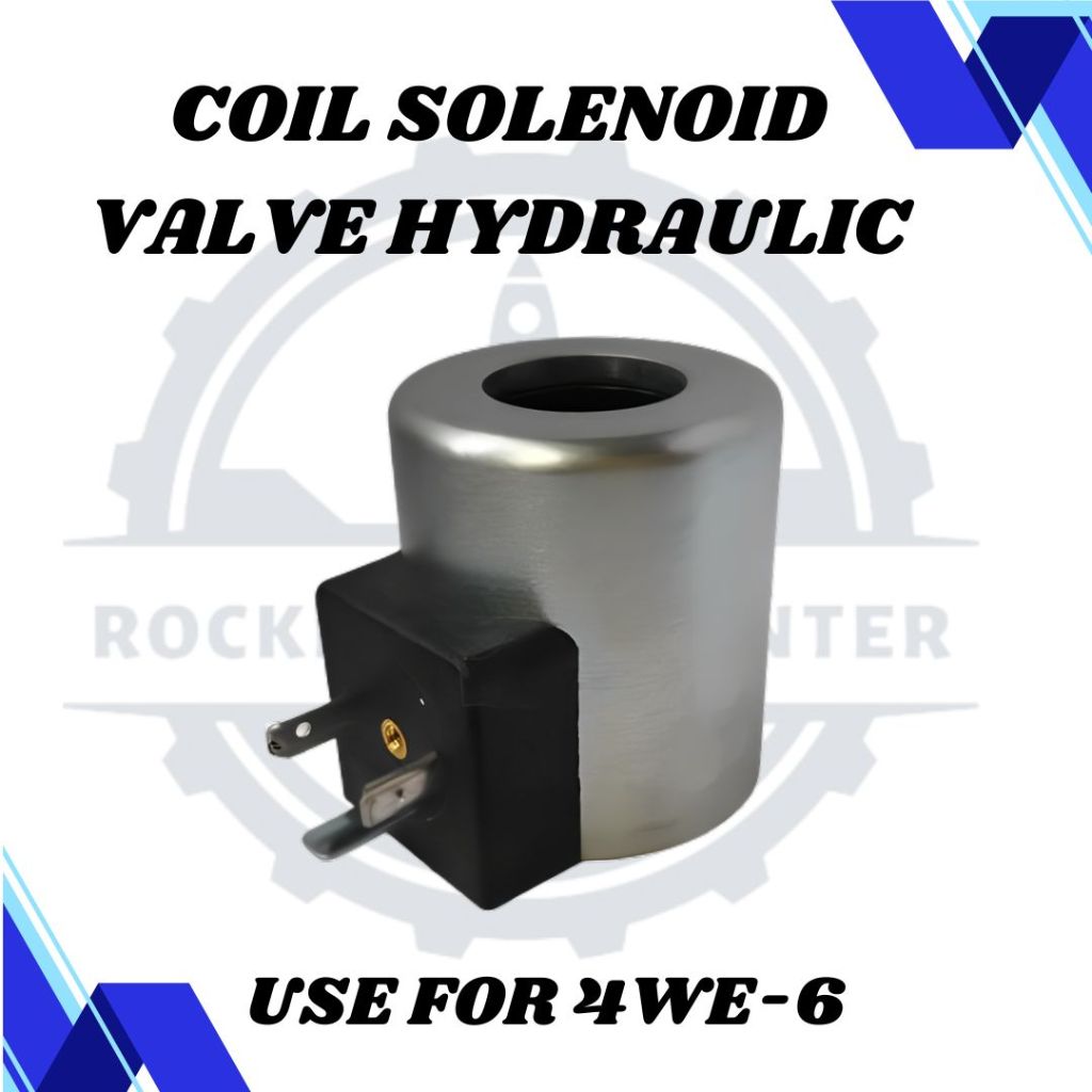 COIL SOLENOID VALVE HYDRAULIC 4WE-6