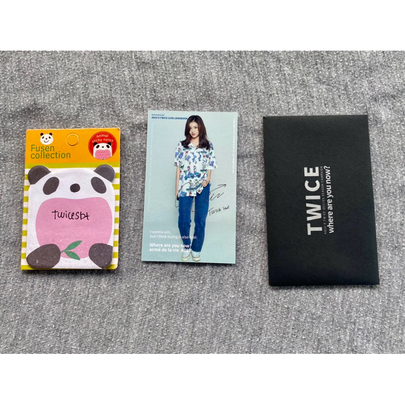 Official twice adlv card sana v1 rare photocard