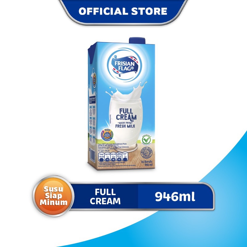 

SUSU FULL CREAM FRISIAN FLAG 946ML