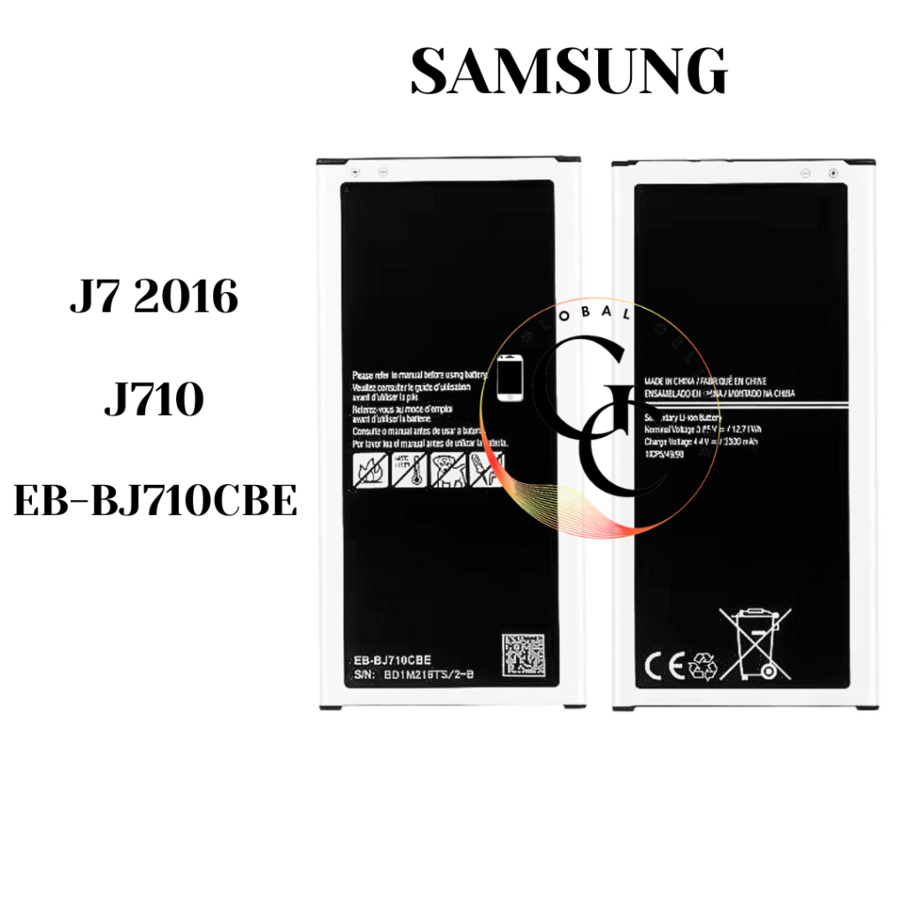 Baterai Samsung J7 2016 J710 EB-BJ710CBE Original (Batre Batrai Battery)