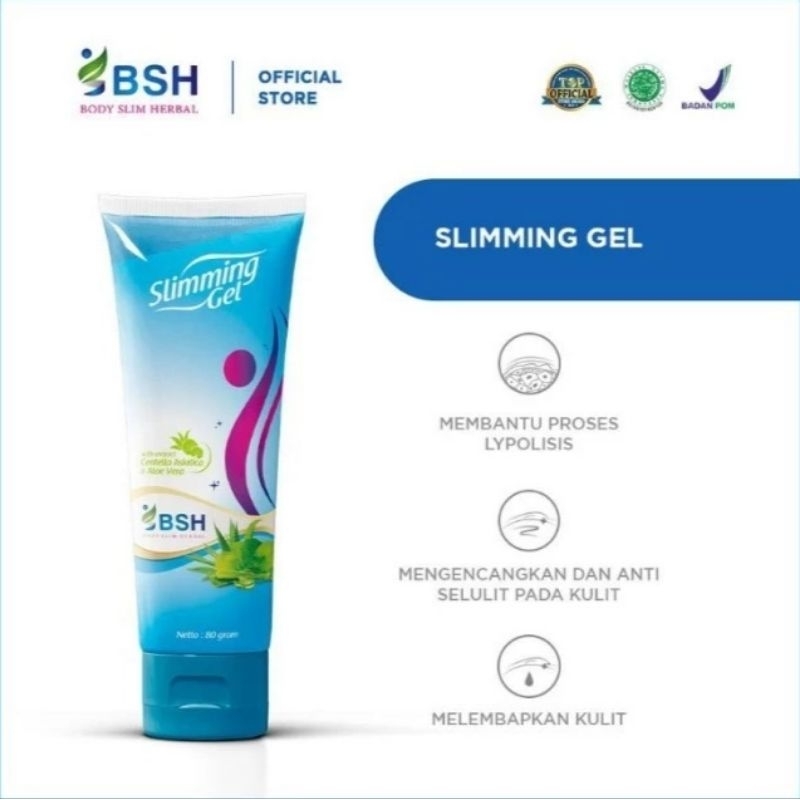 BSH SLIMMING GEL LOTION  ORIGINAL BPOM - LOTION PELANGSING PERUT